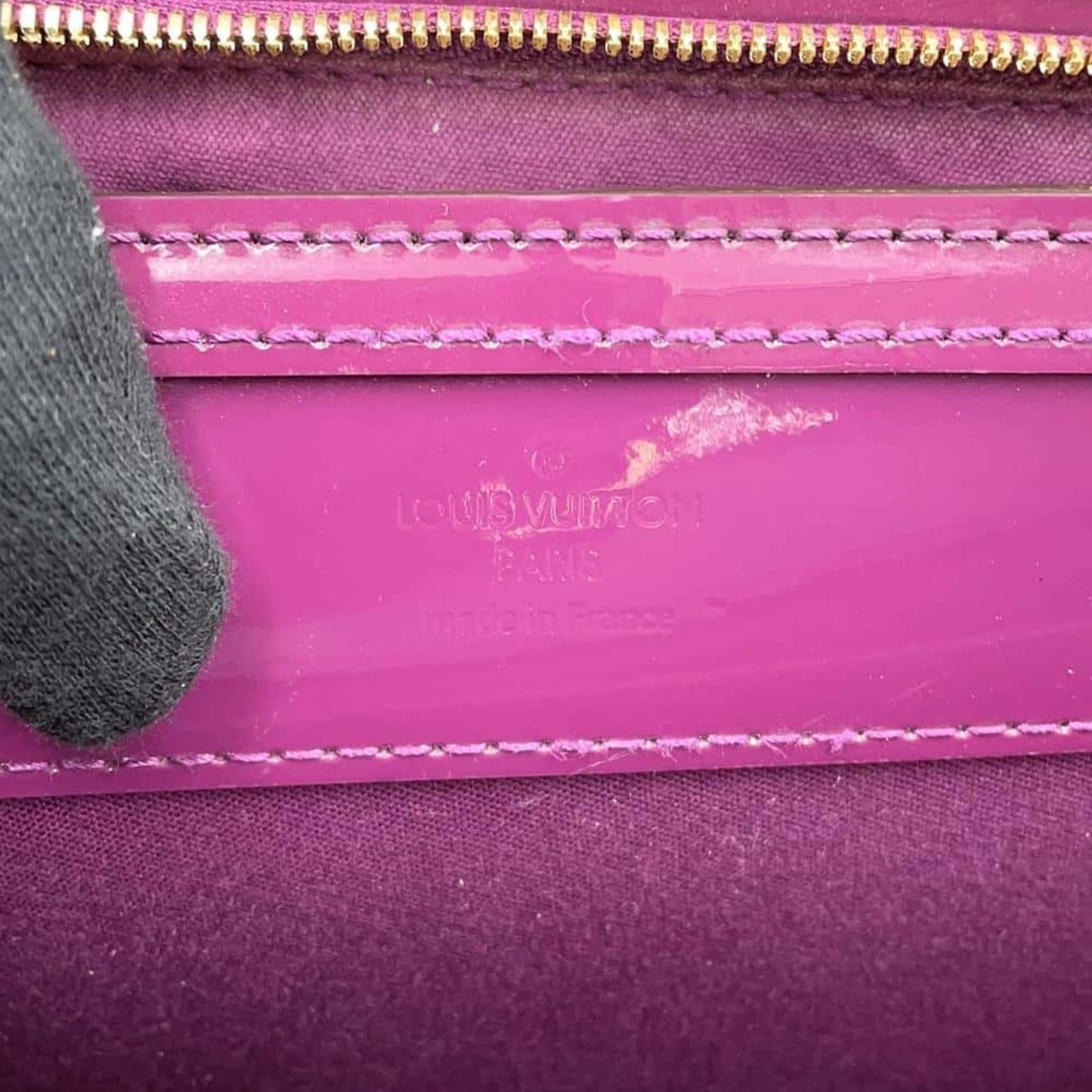 Louis Vuitton Amethyst Purple Monogram Vernis Shoulder Bag