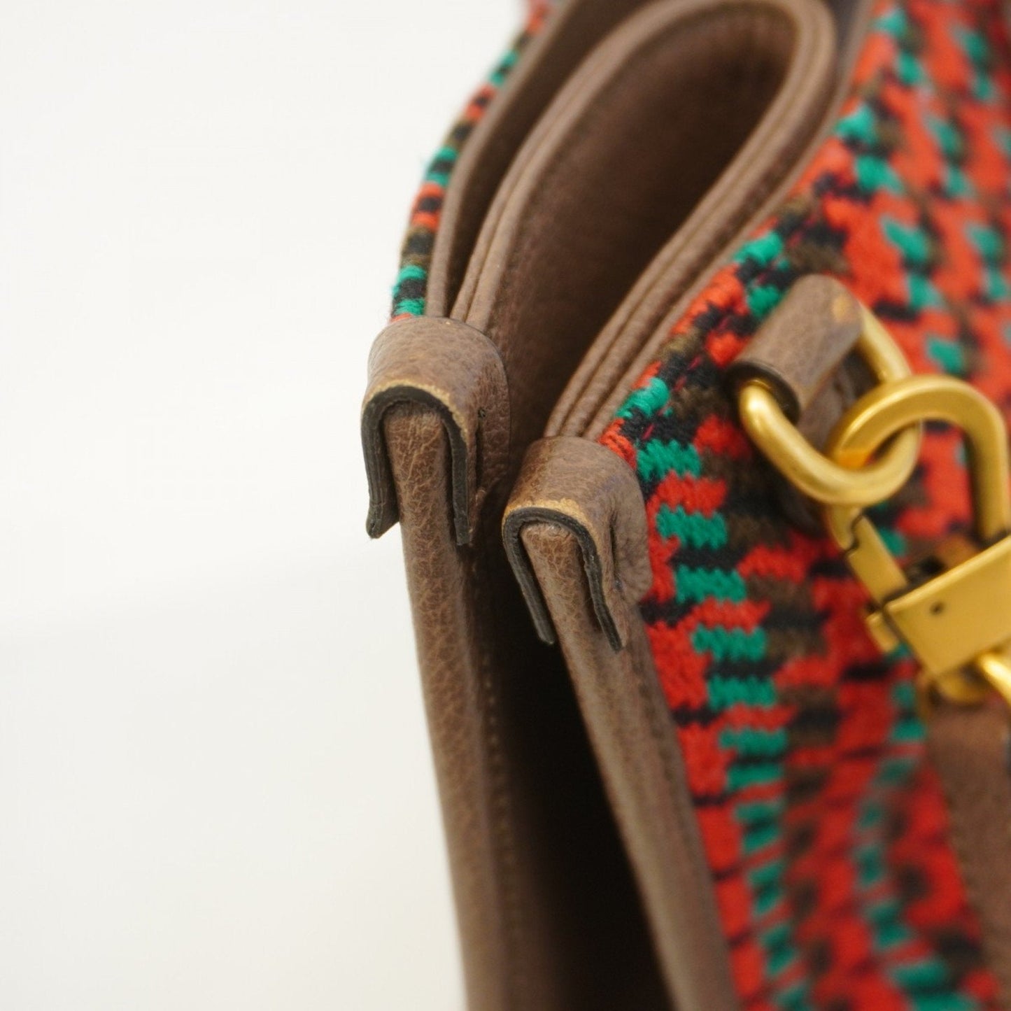 Gucci Multi-Color Wool Tote Bag