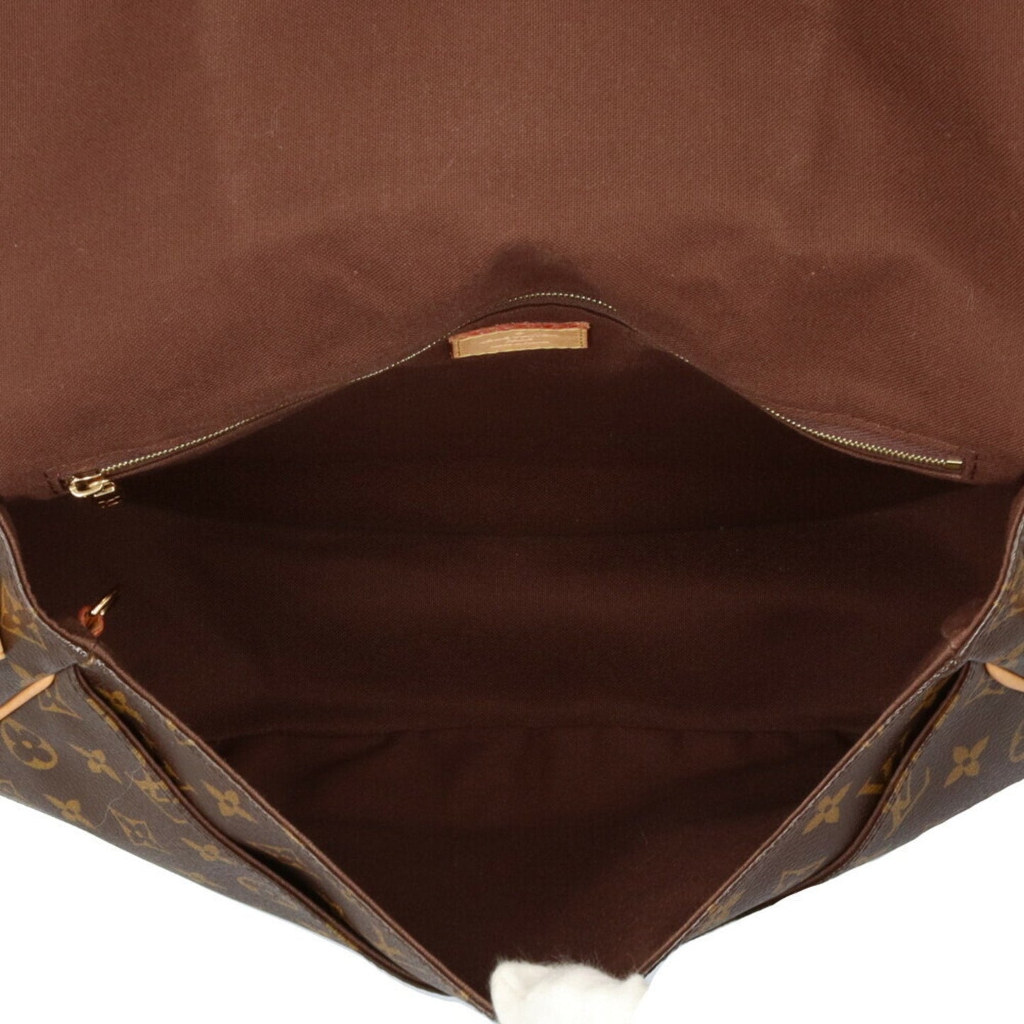 Louis Vuitton Brown Monogram Canvas Shoulder Bag