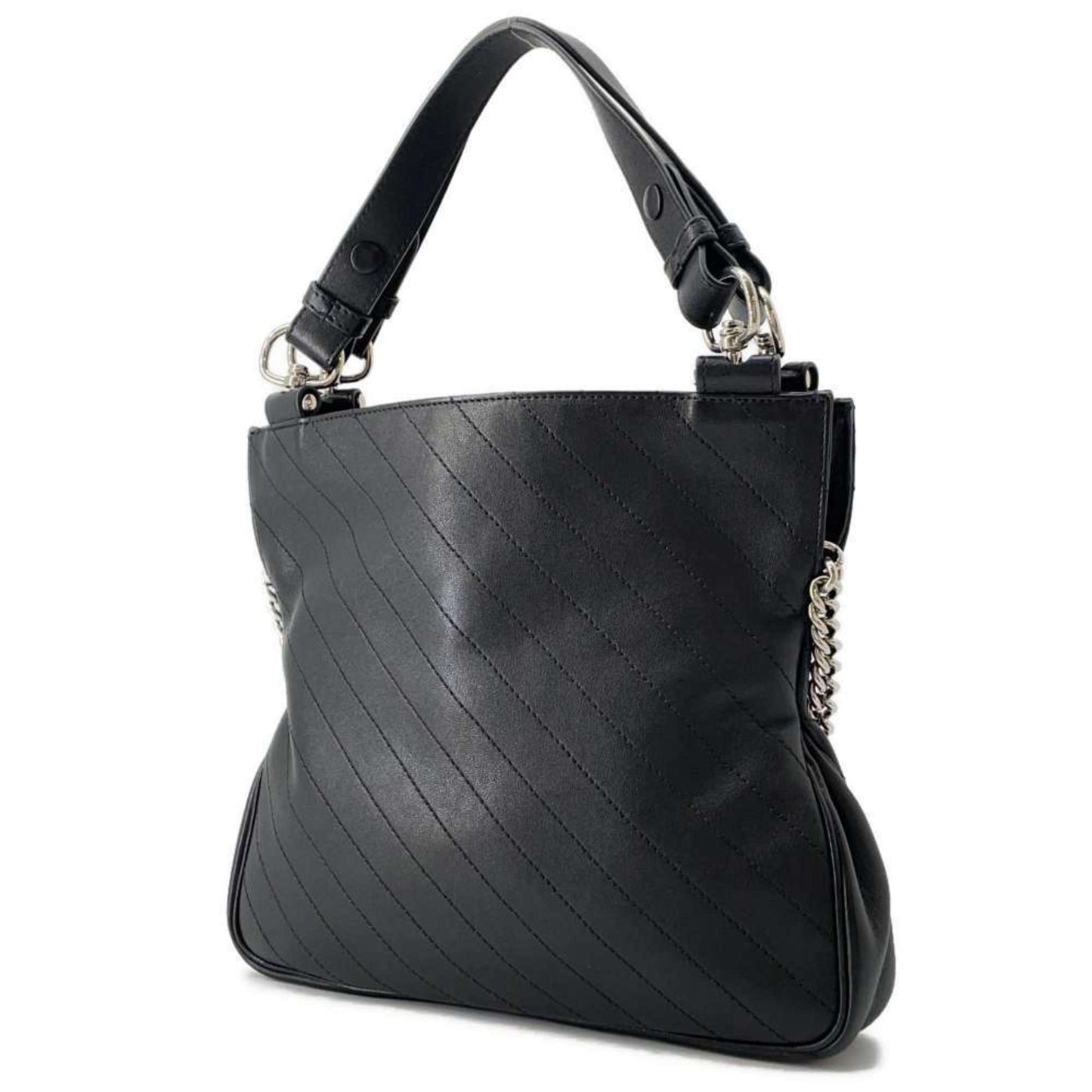 Gucci Black Leather Shoulder Bag Tote Bag