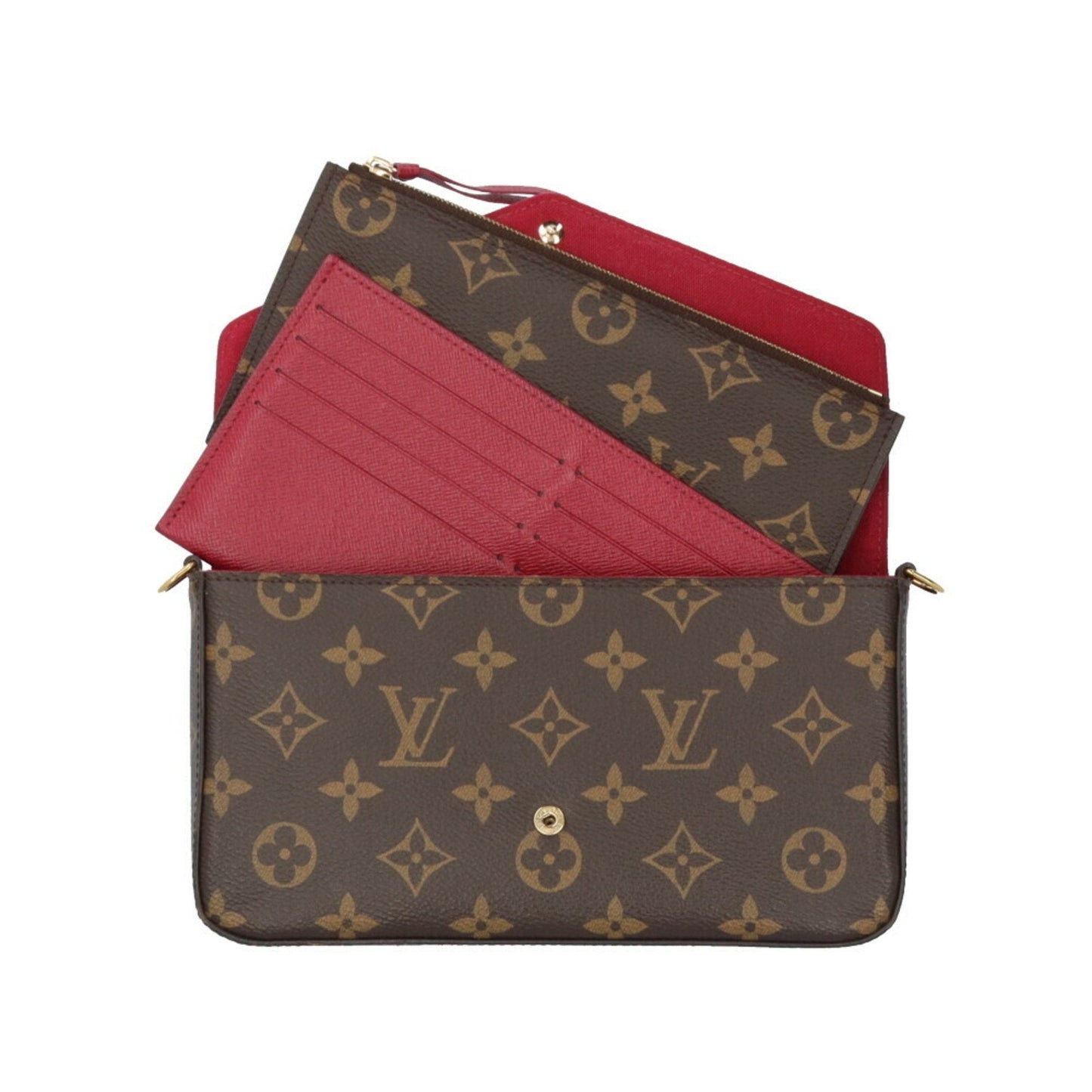 Louis Vuitton Brown Monogram Monogram Pochette Shoulder Bag