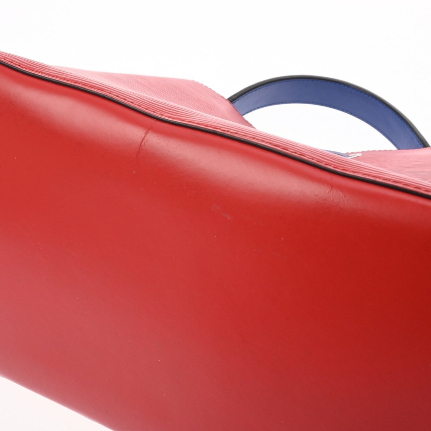 Louis Vuitton Blue Coquelicots Epi Leather Shoulder Bag