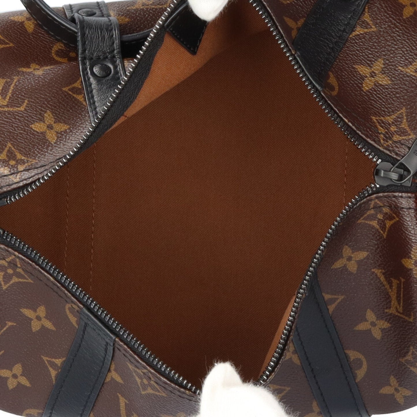 Louis Vuitton Black Brown Orange Monogram Shoulder Bag