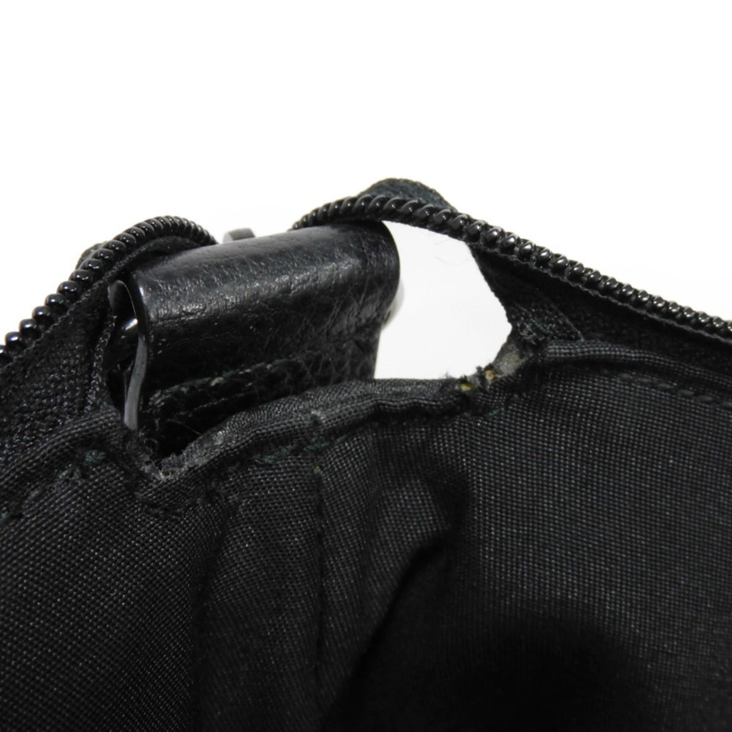 Gucci Black Nylon Canvas Leather Messenger Bag Shoulder Bag