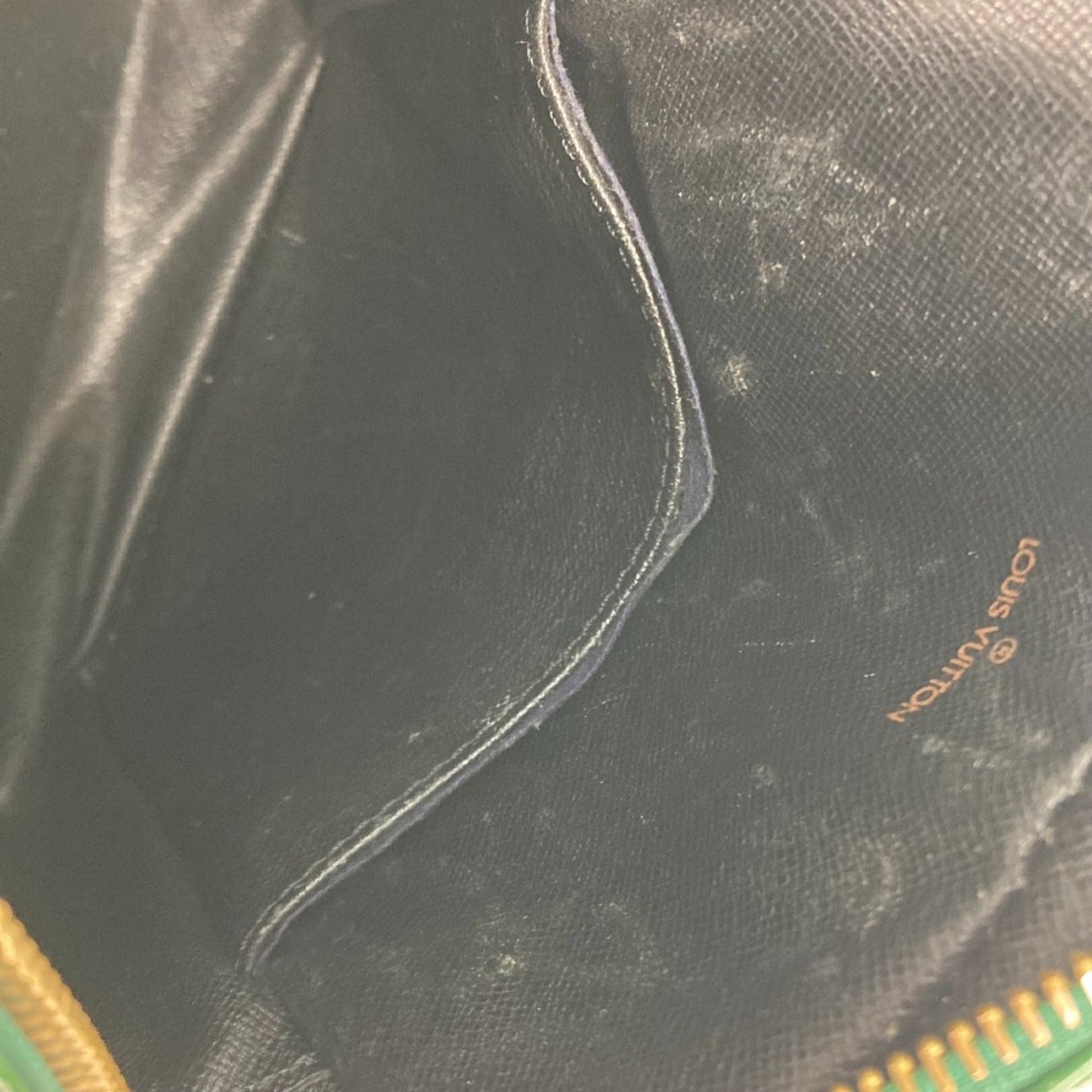 Louis Vuitton Green Leather Shoulder Bag