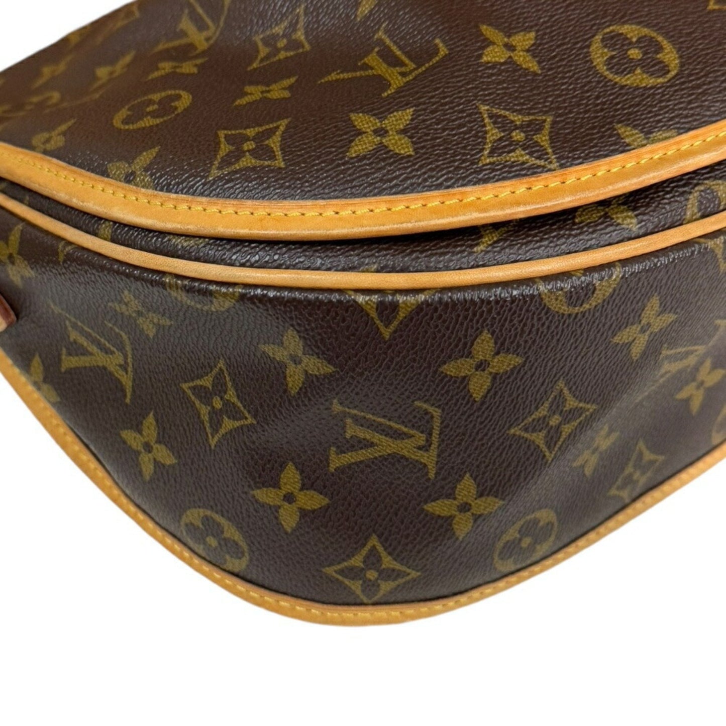 Louis Vuitton Brown Monogram Canvas Shoulder Bag