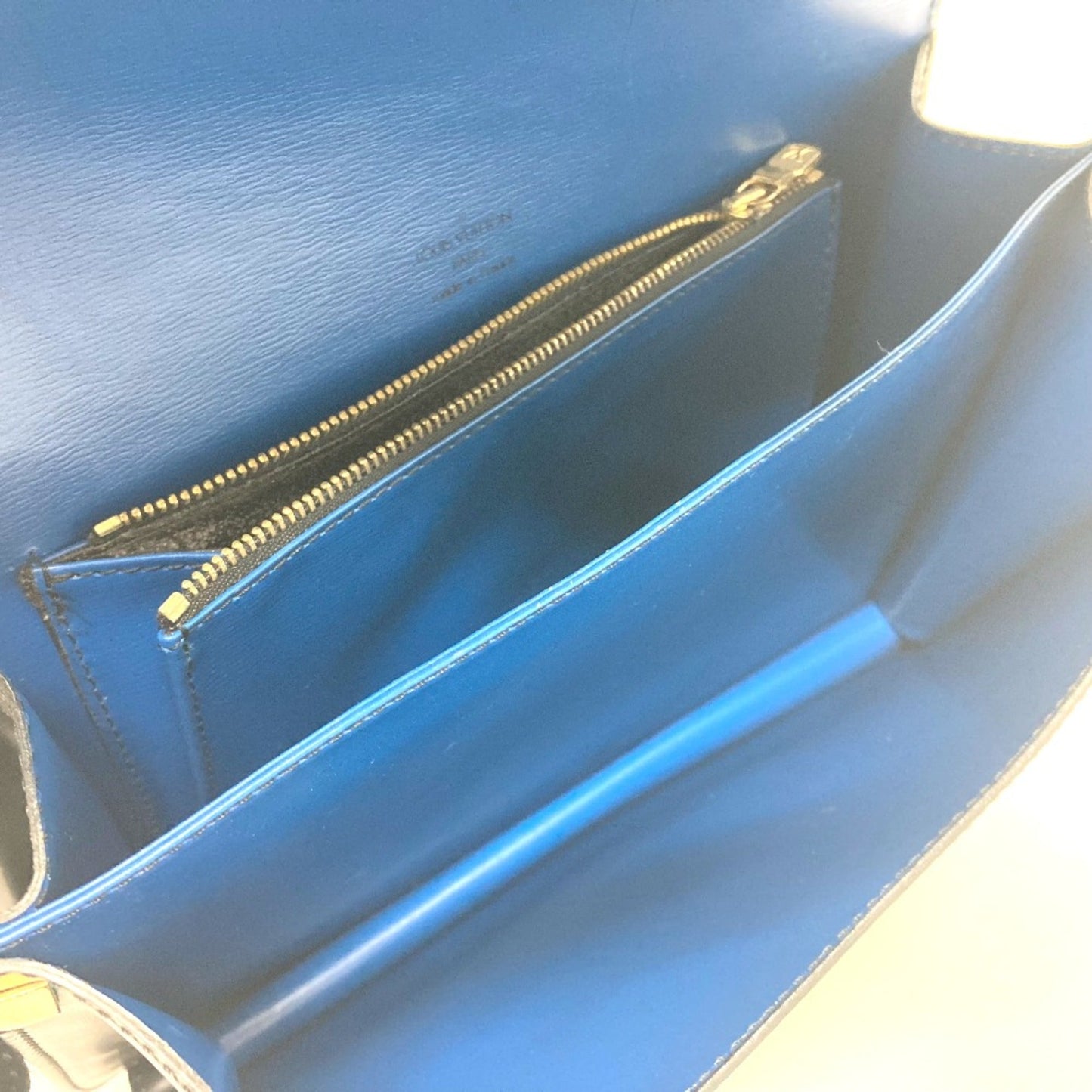 Louis Vuitton Black Leather Shoulder Bag