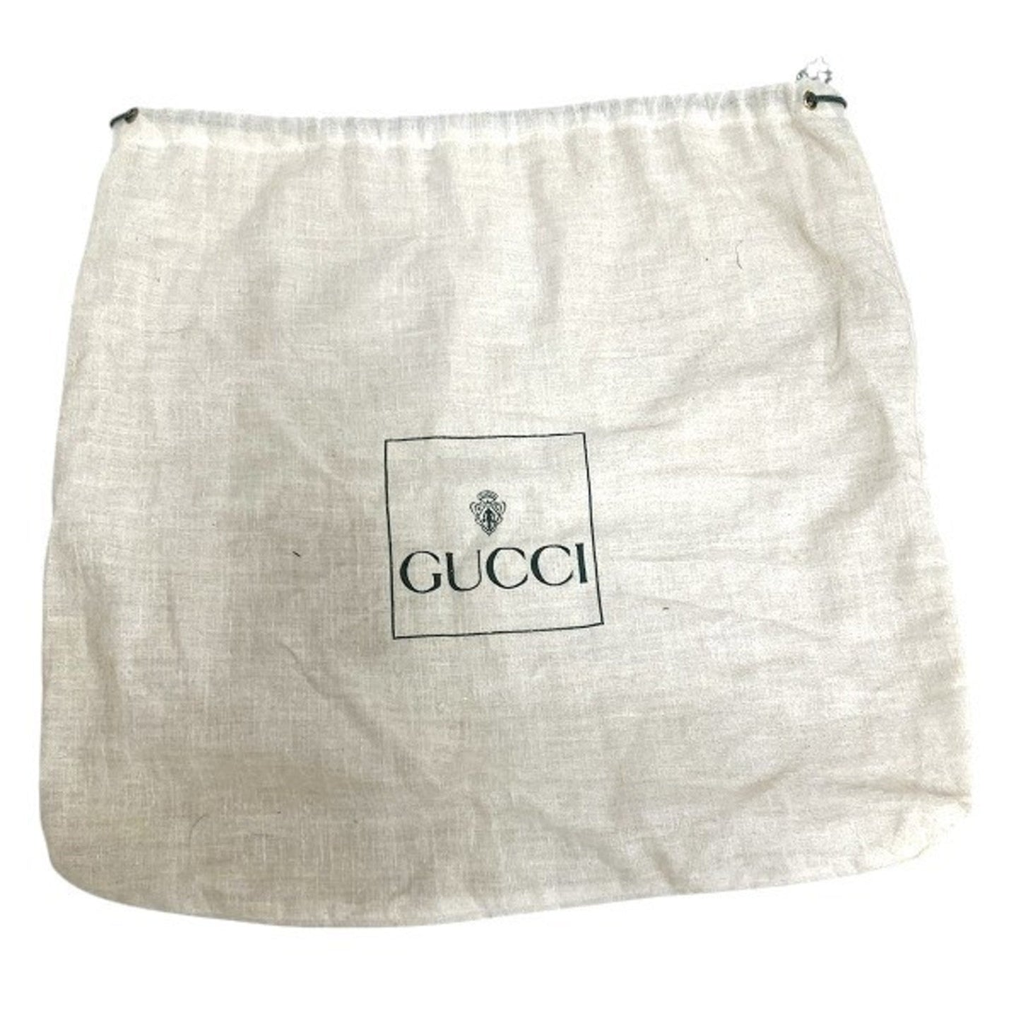 Gucci Black Suede Leather Backpack