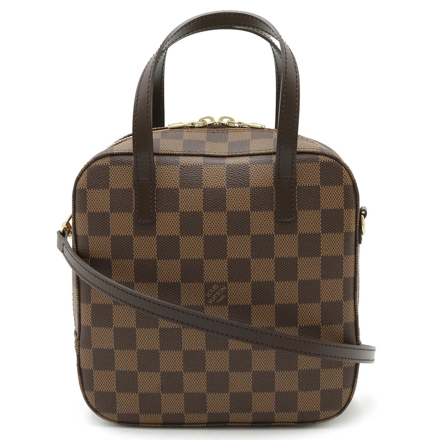 Louis Vuitton Damier Canvas Pvc Handbag Shoulder Bag ()