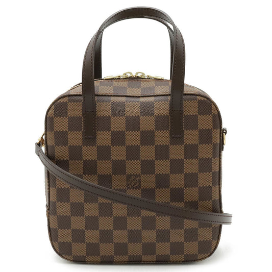 Louis Vuitton Damier Canvas Pvc Handbag Shoulder Bag ()