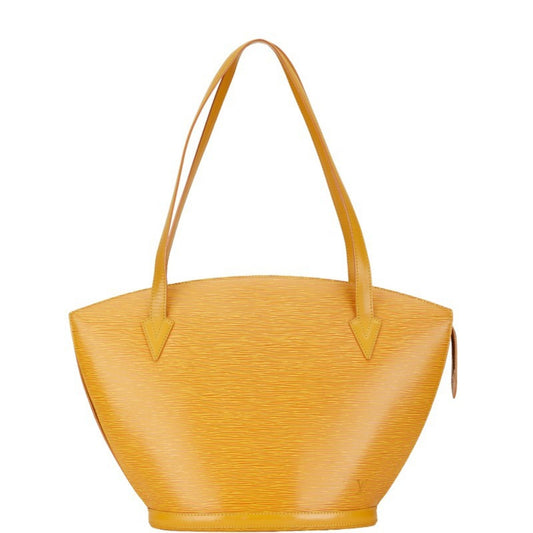Louis Vuitton Epi Yellow Leather Shoulder Bag Tote Bag ()