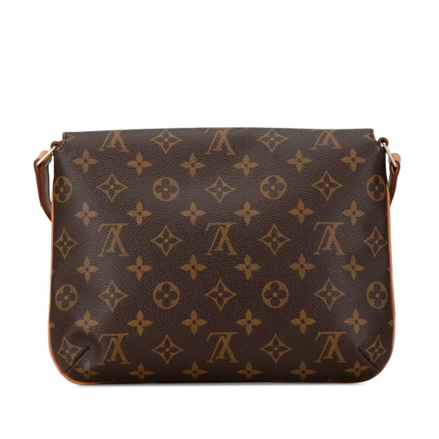 Louis Vuitton Brown Pvc Leather Shoulder Bag