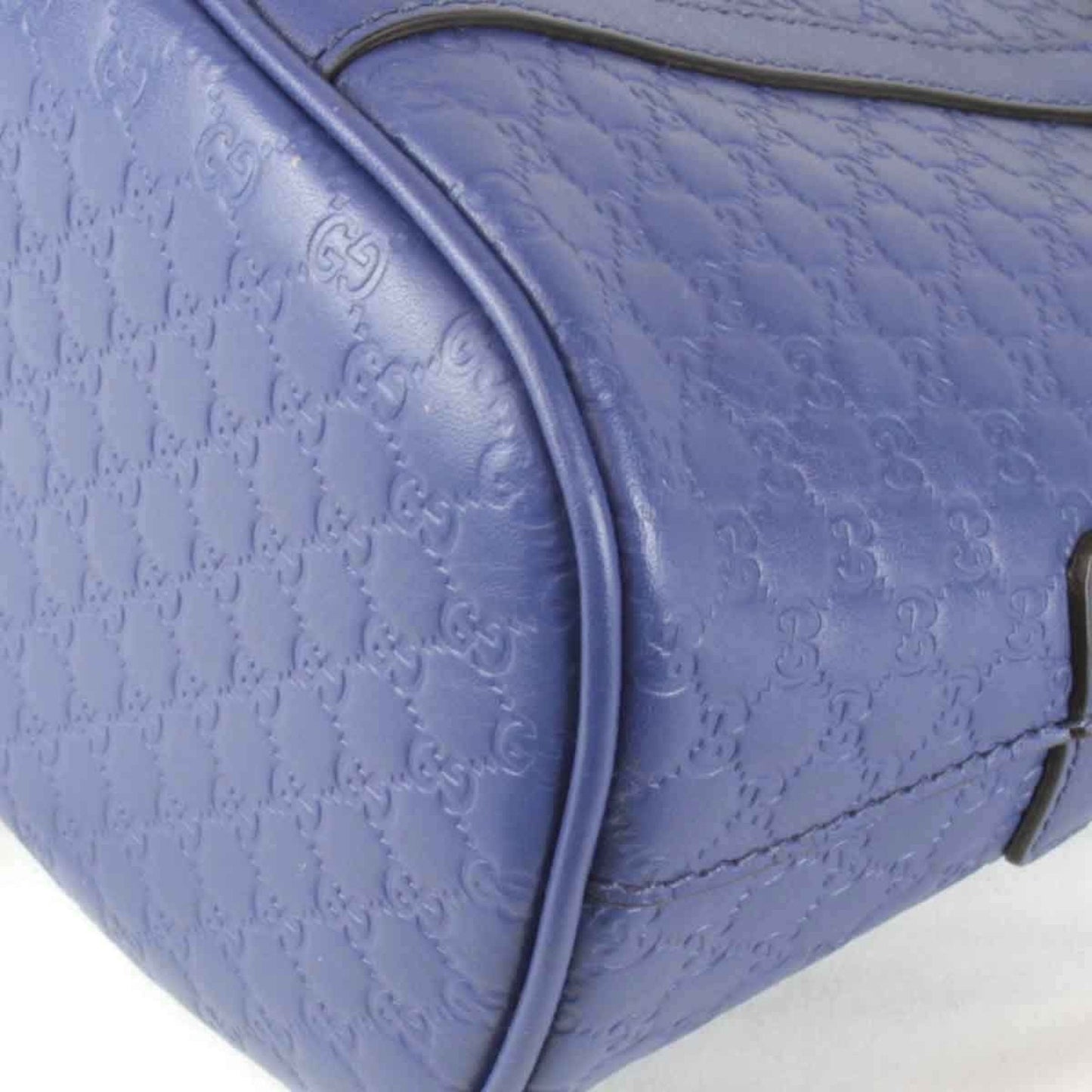 Gucci Blue Leather Handbag