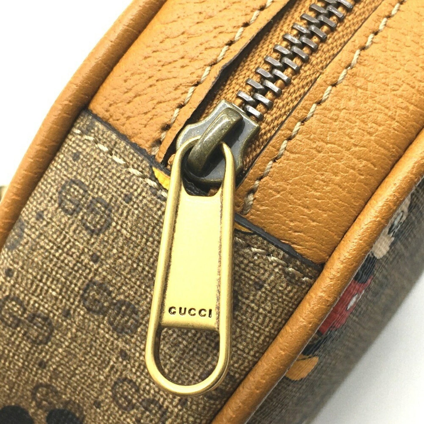 Gucci Light Brown Gg Supreme Leather Backpack