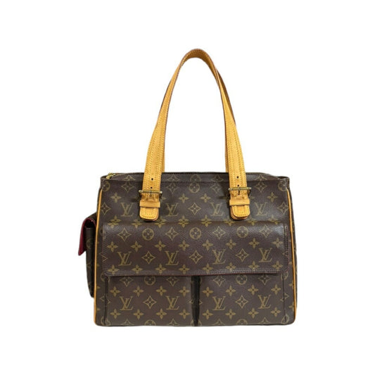 Louis Vuitton Brown Monogram Shoulder Bag ()