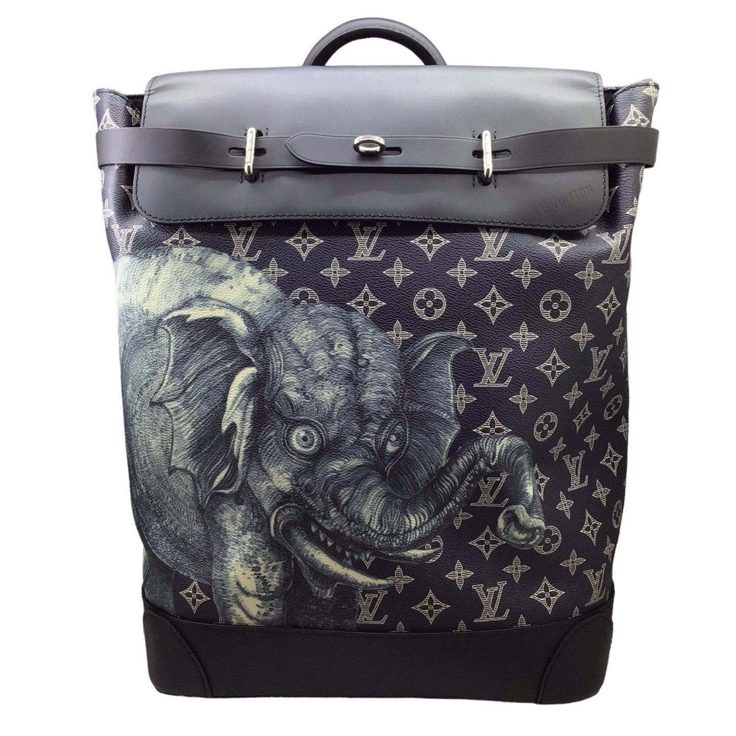 Louis Vuitton Ancre Navy Canvas Backpack ()