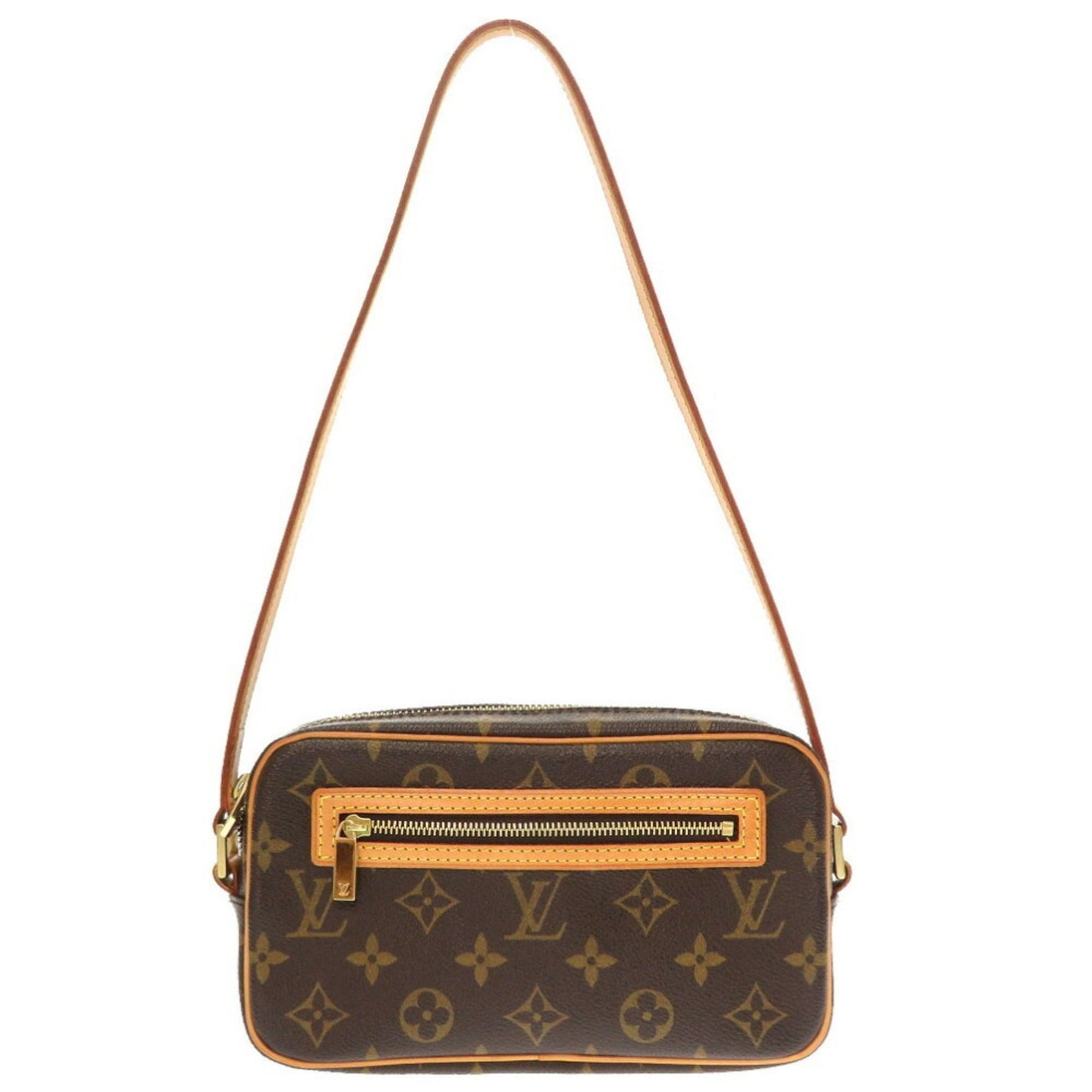 Louis Vuitton Monogram Brown Monogram Pochette Shoulder Bag ()