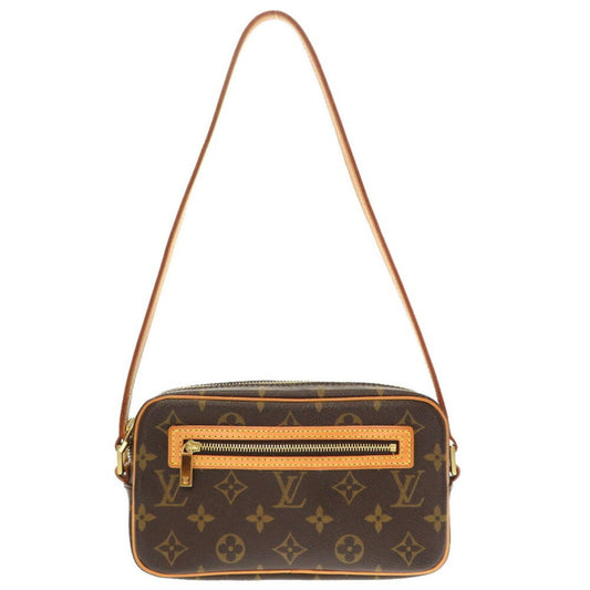Louis Vuitton Monogram Brown Monogram Pochette Shoulder Bag ()