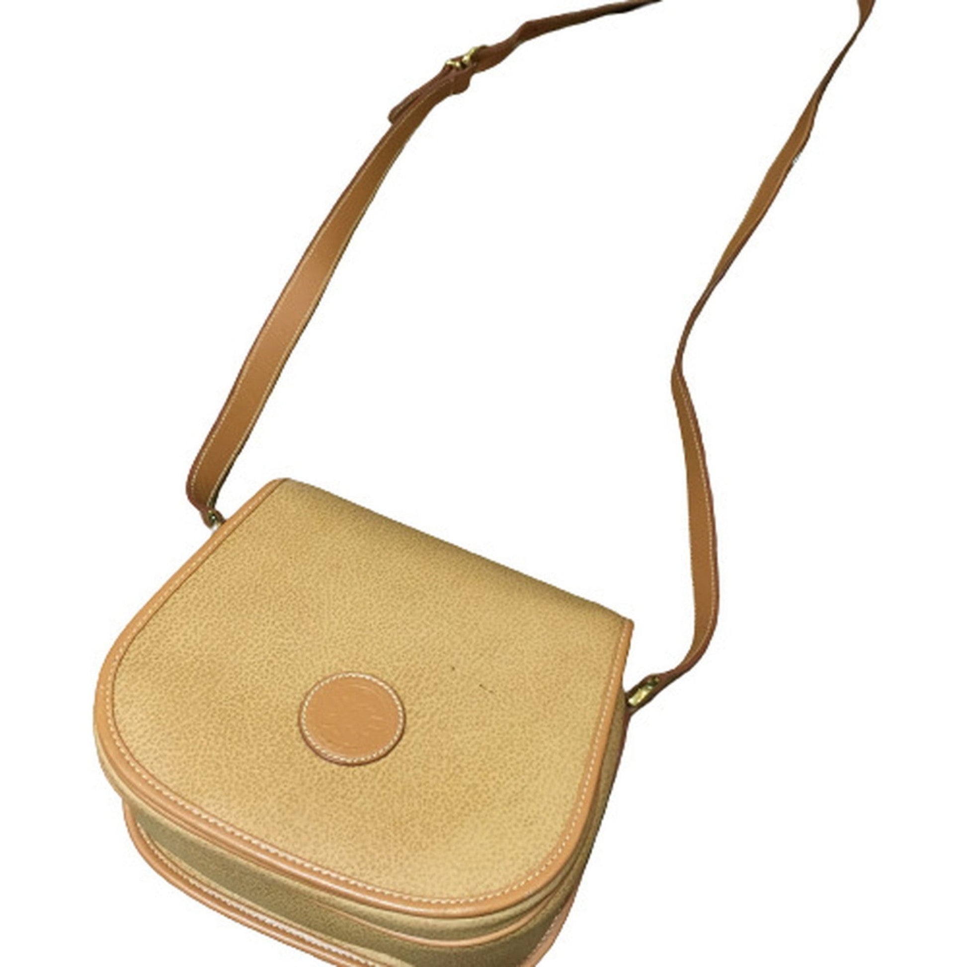 Gucci Camel Leather Shoulder Bag ()