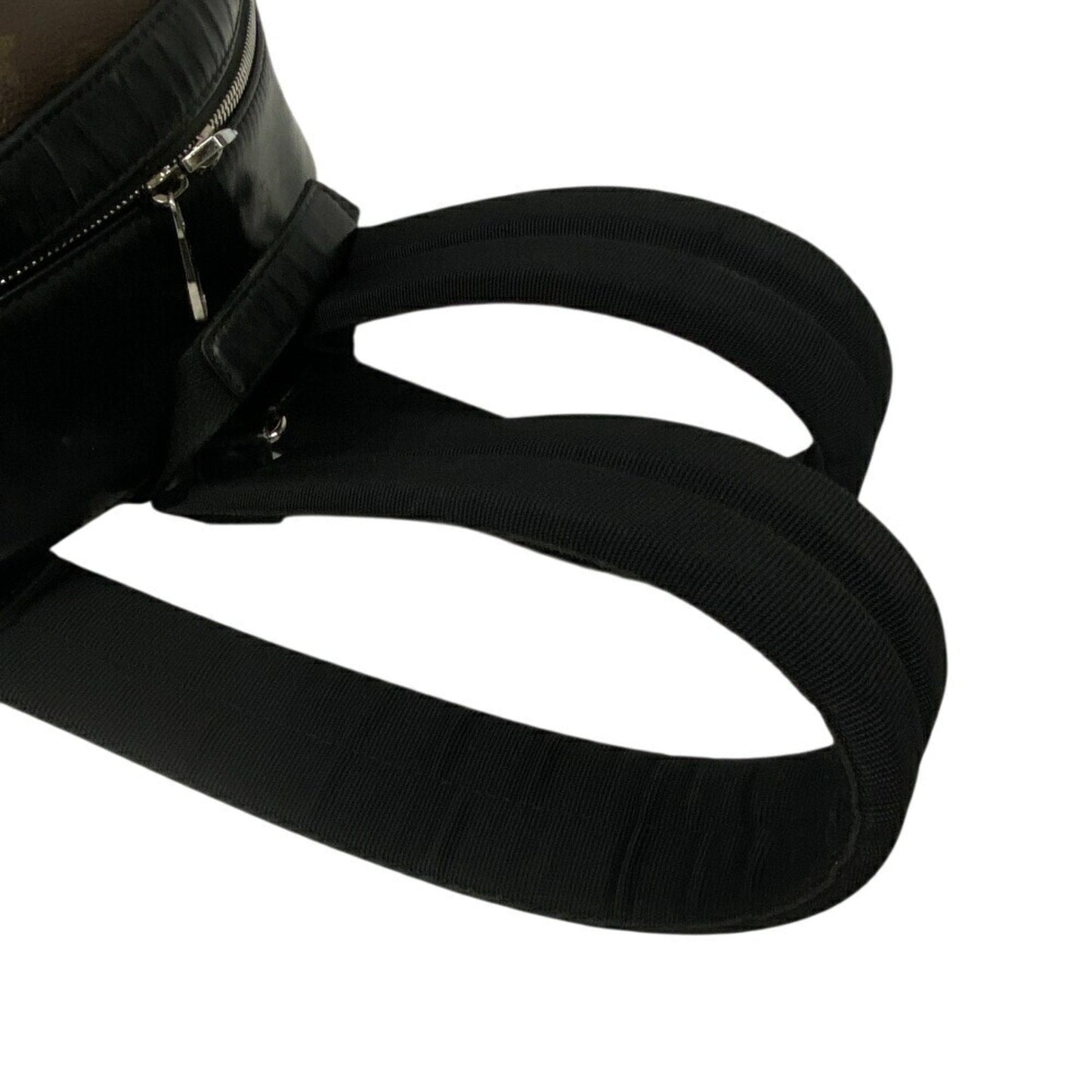 Louis Vuitton Monogram Black Brown Monogram Leather Backpack