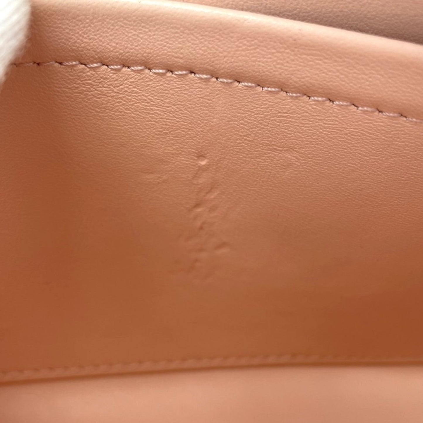 Louis Vuitton Beige Grayish Leather Shoulder Bag