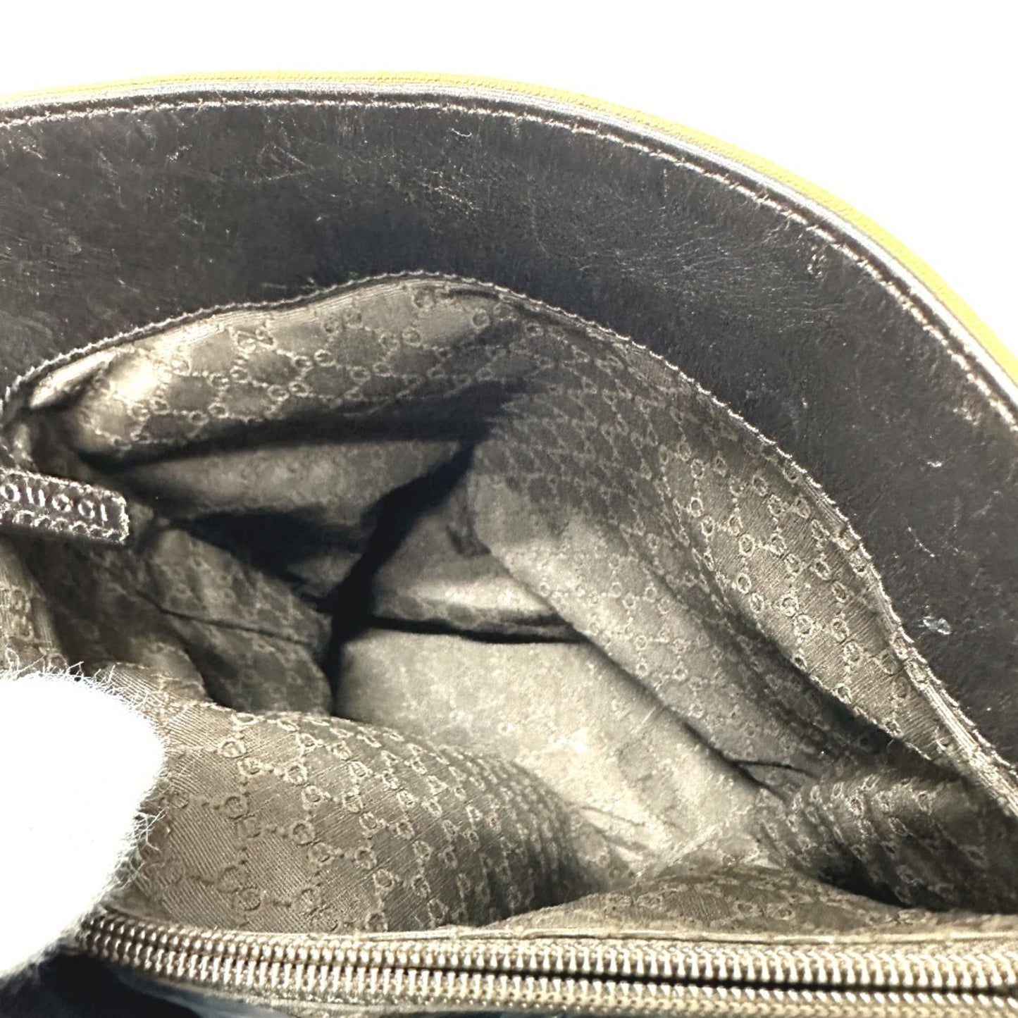 Gucci Beige Leather Shoulder Bag