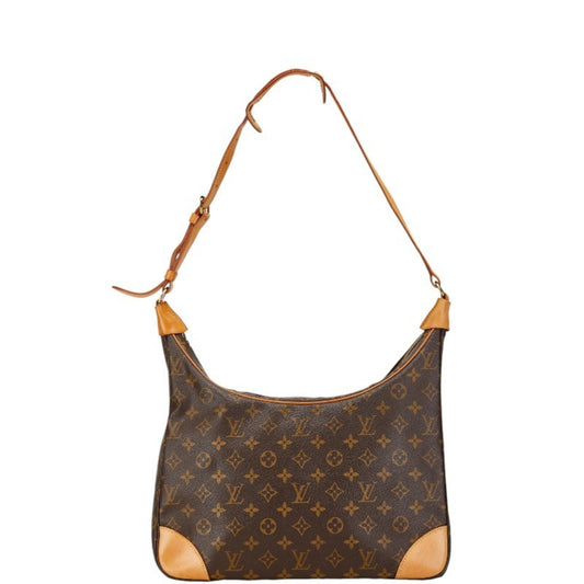 Louis Vuitton Brown Pvc Leather Shoulder Bag ()