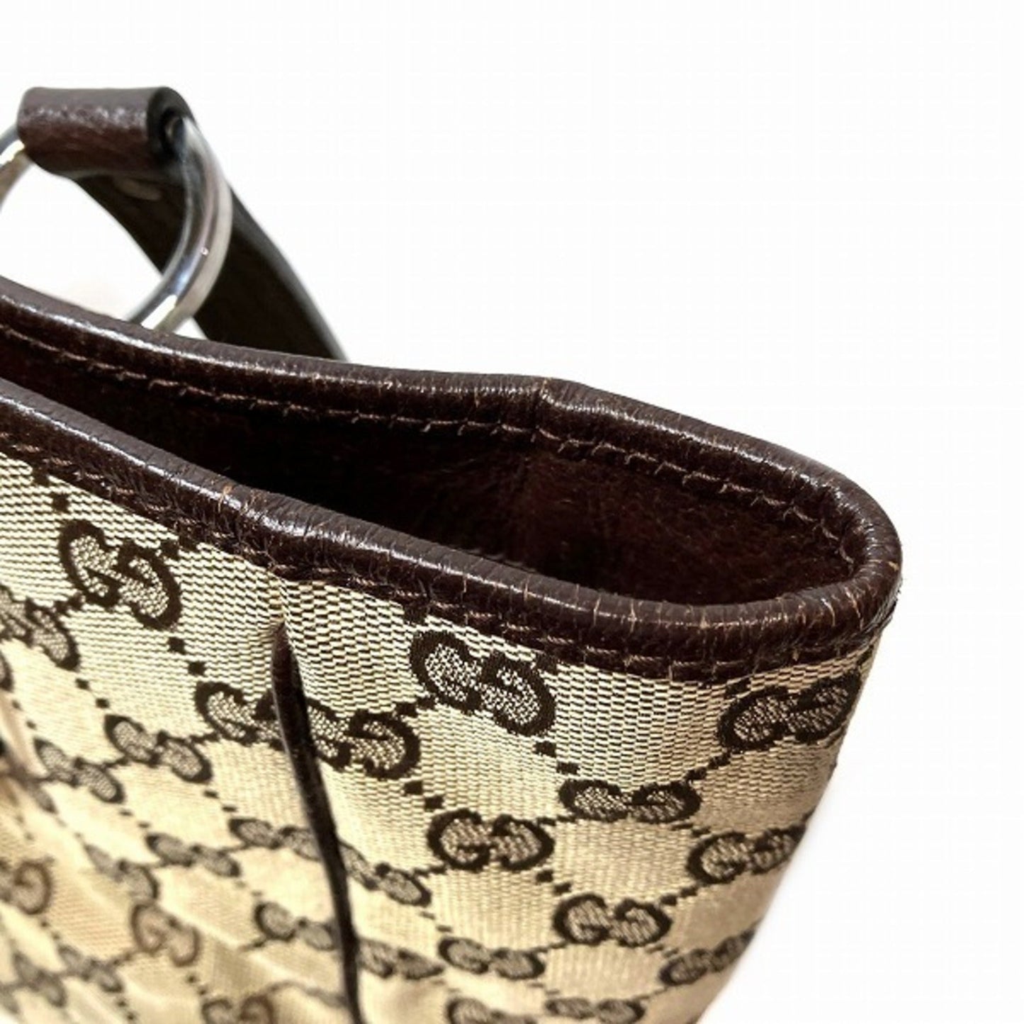 Gucci Gg Canvas Brown Gg Canvas Handbag Tote Bag