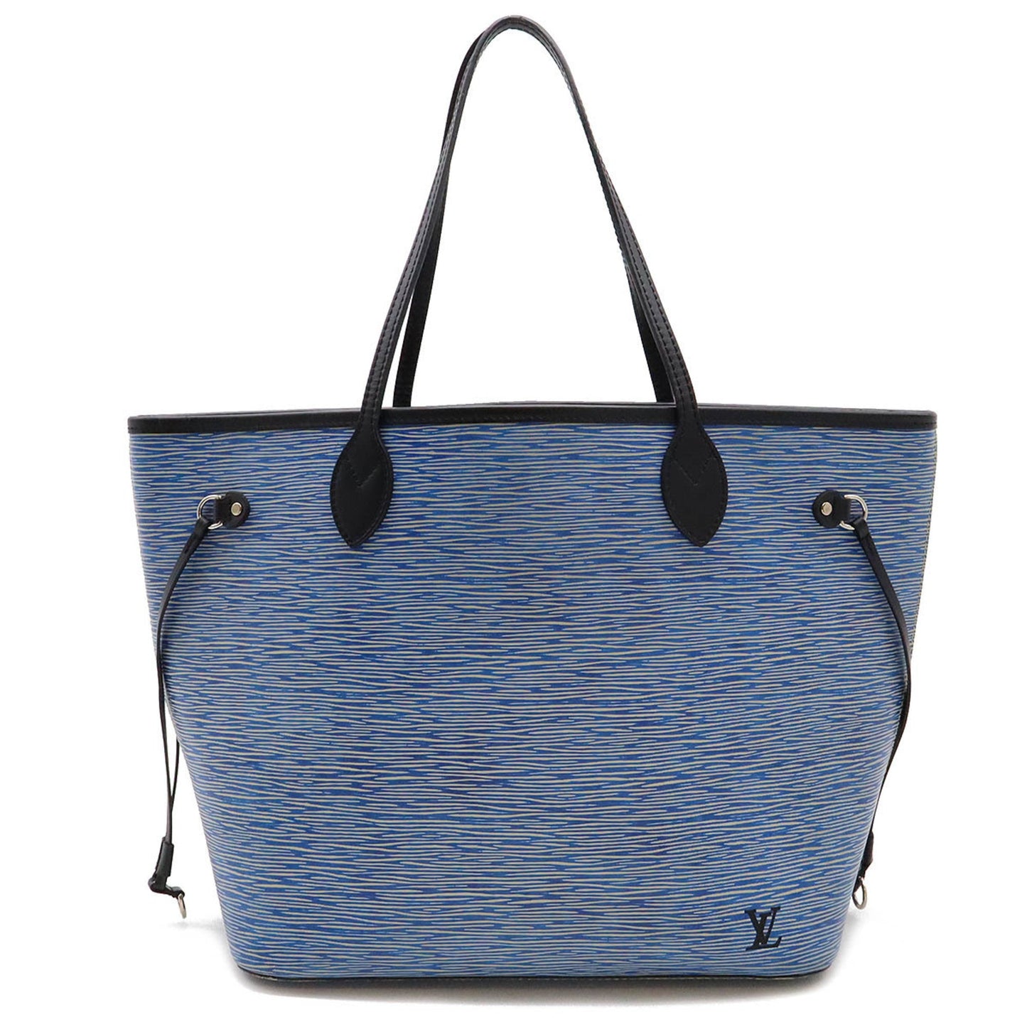Louis Vuitton Blue Epi Leather Shoulder Bag Tote Bag ()