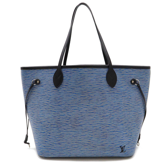 Louis Vuitton Blue Epi Leather Shoulder Bag Tote Bag ()