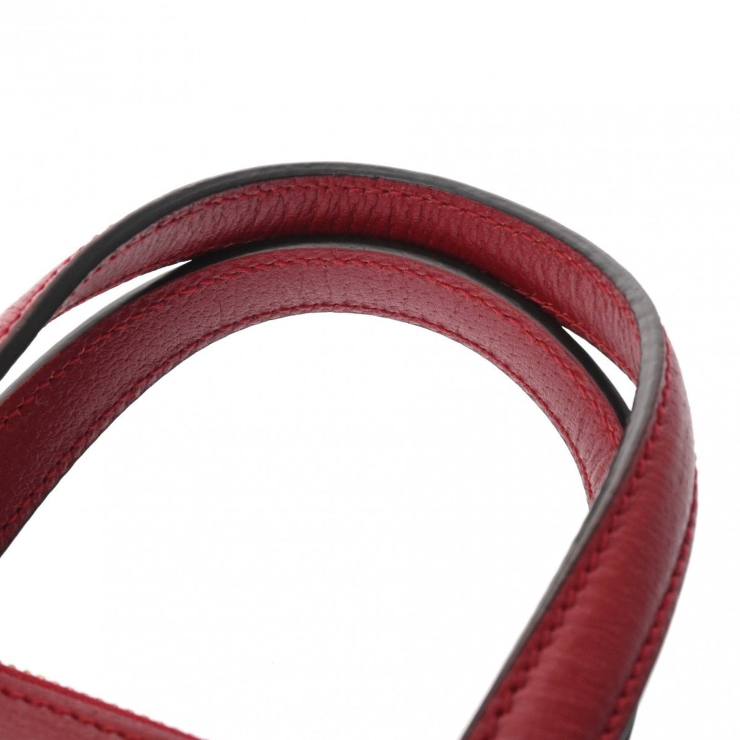 Gucci Multi-Color Red Color Gg Supreme Canvas Leather Handbag