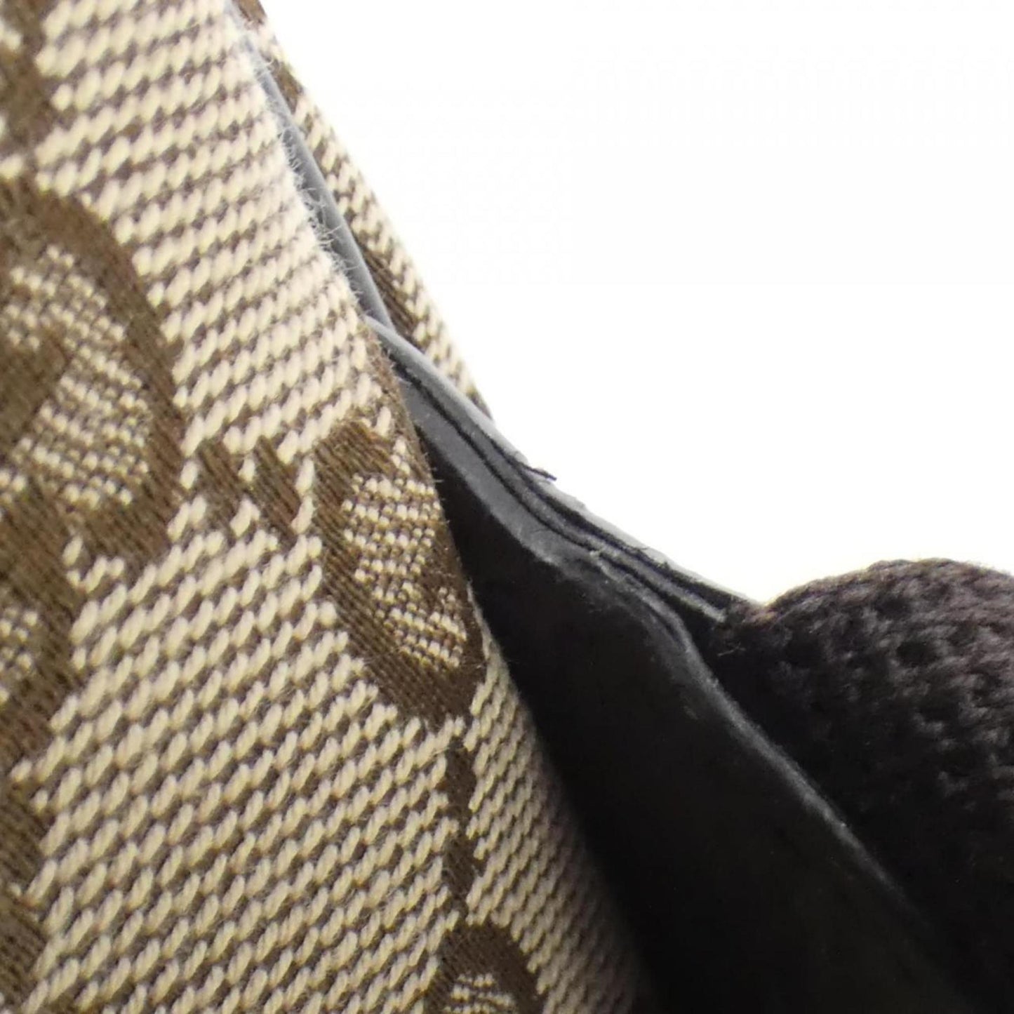Gucci Beige Brown Gg Canvas Backpack
