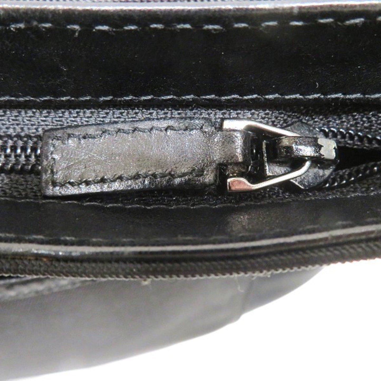 Gucci Black Canvas Leather Shoulder Bag
