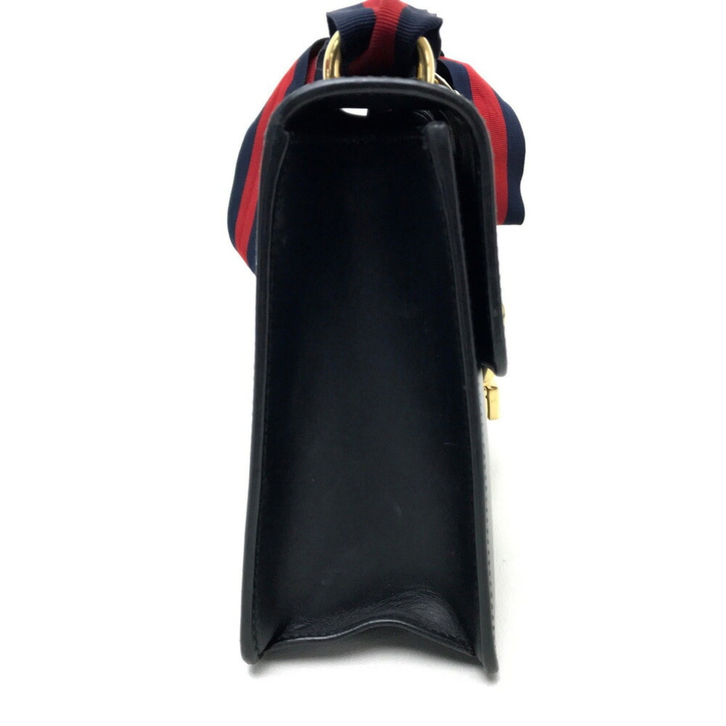 Gucci Black Leather Handbag Shoulder Bag