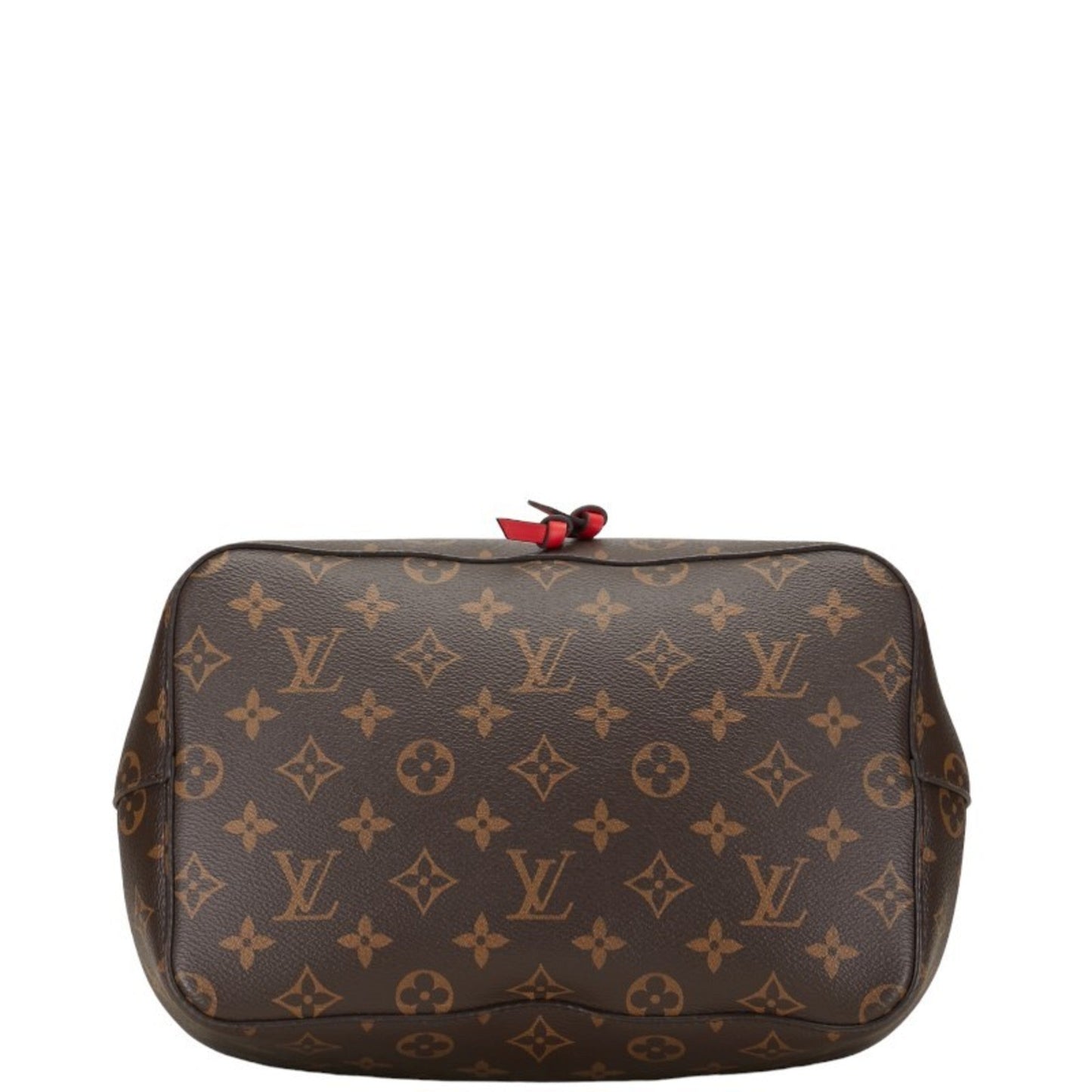 Louis Vuitton Brown Coquelicots Red Color Pvc Leather Shoulder Bag