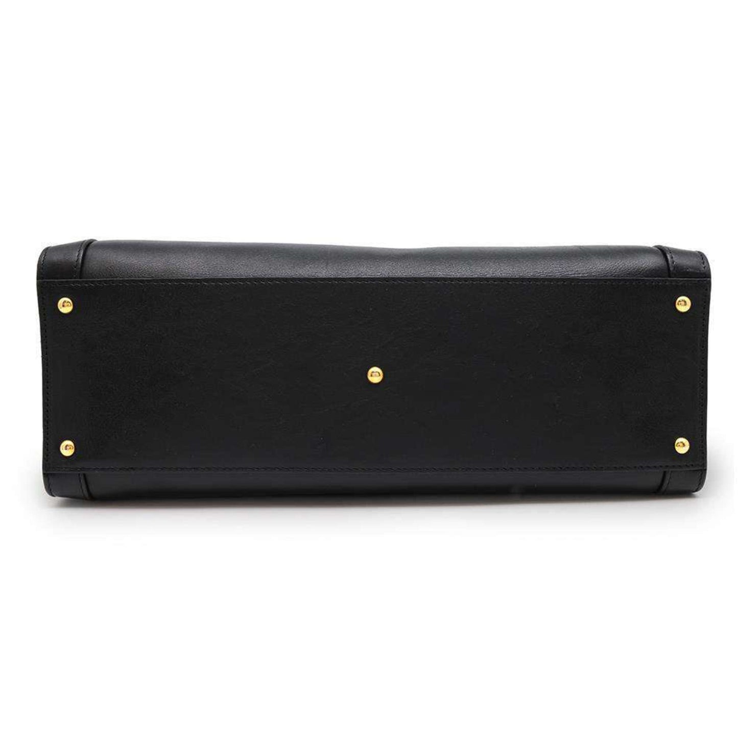 Gucci Black Leather Shoulder Bag Tote Bag