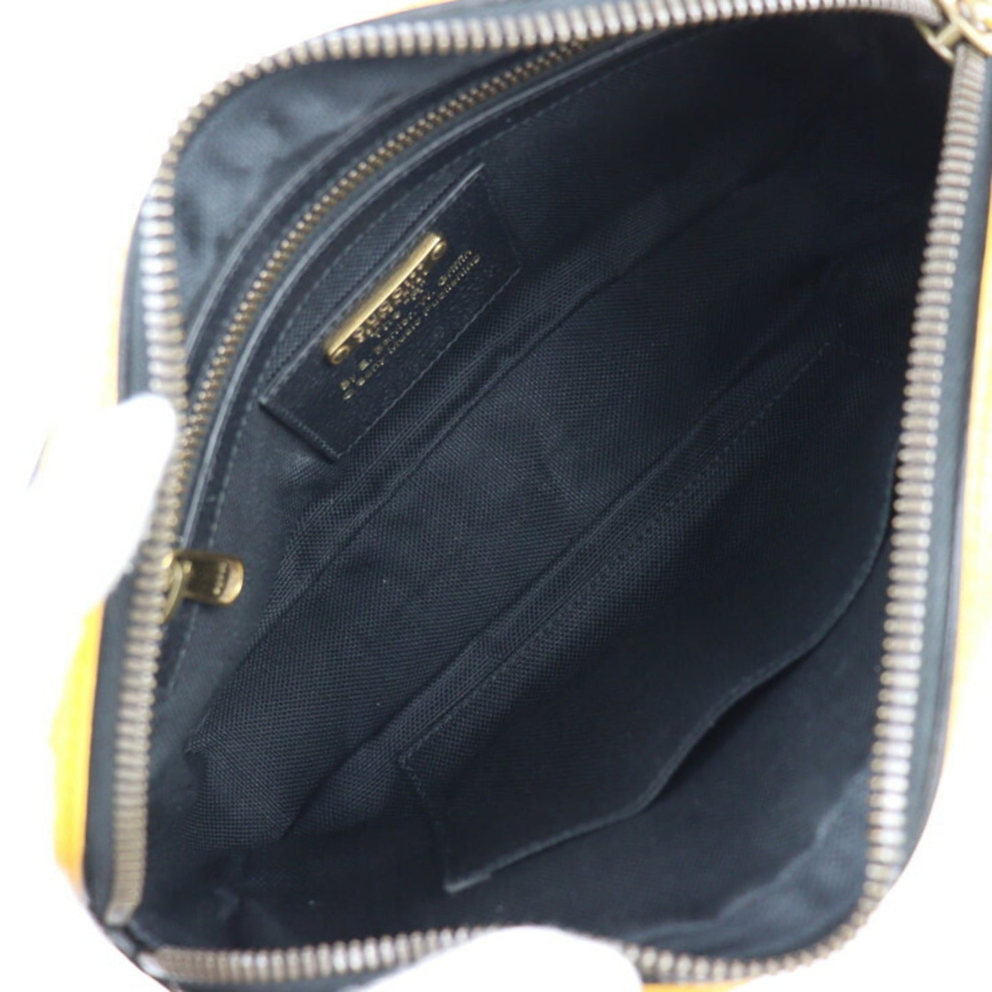 Gucci Multi-Color Yellow Leather Shopping Bag