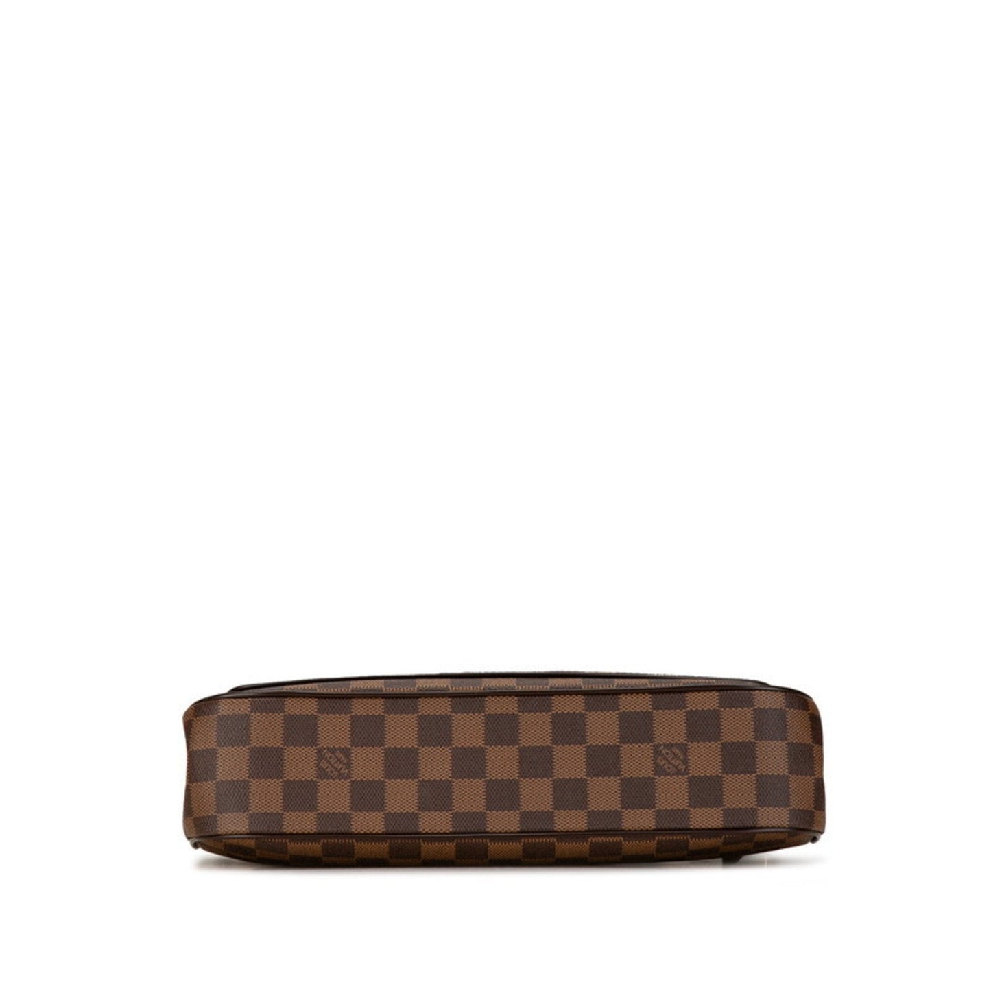 Louis Vuitton Brown Damier Canvas Pvc Leather Shoulder Bag