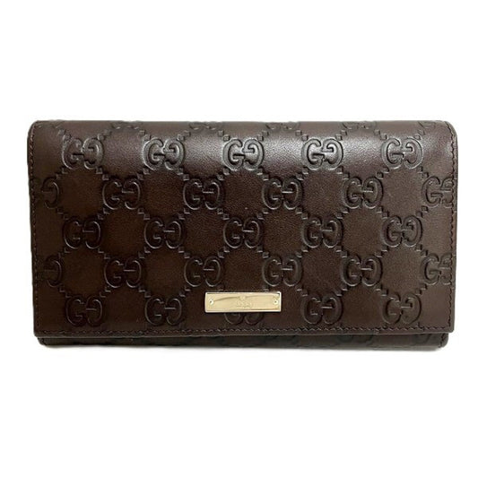 Gucci Dark Brown Leather Coin Purse/Coin Case ()