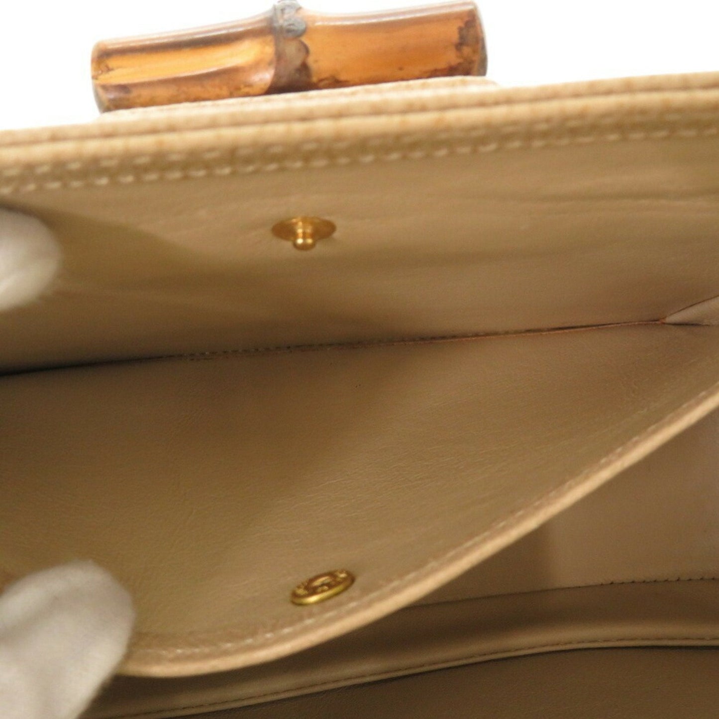 Gucci Beige Leather Handbag Shoulder Bag