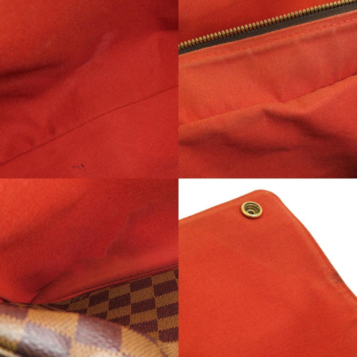 Louis Vuitton Damier Brown Damier Canvas Ebene Damier Canvas Shoulder Bag