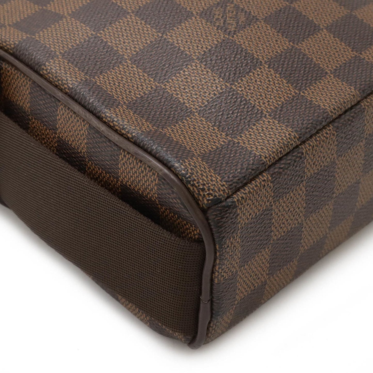Louis Vuitton Brown Pvc Pochette Shoulder Bag