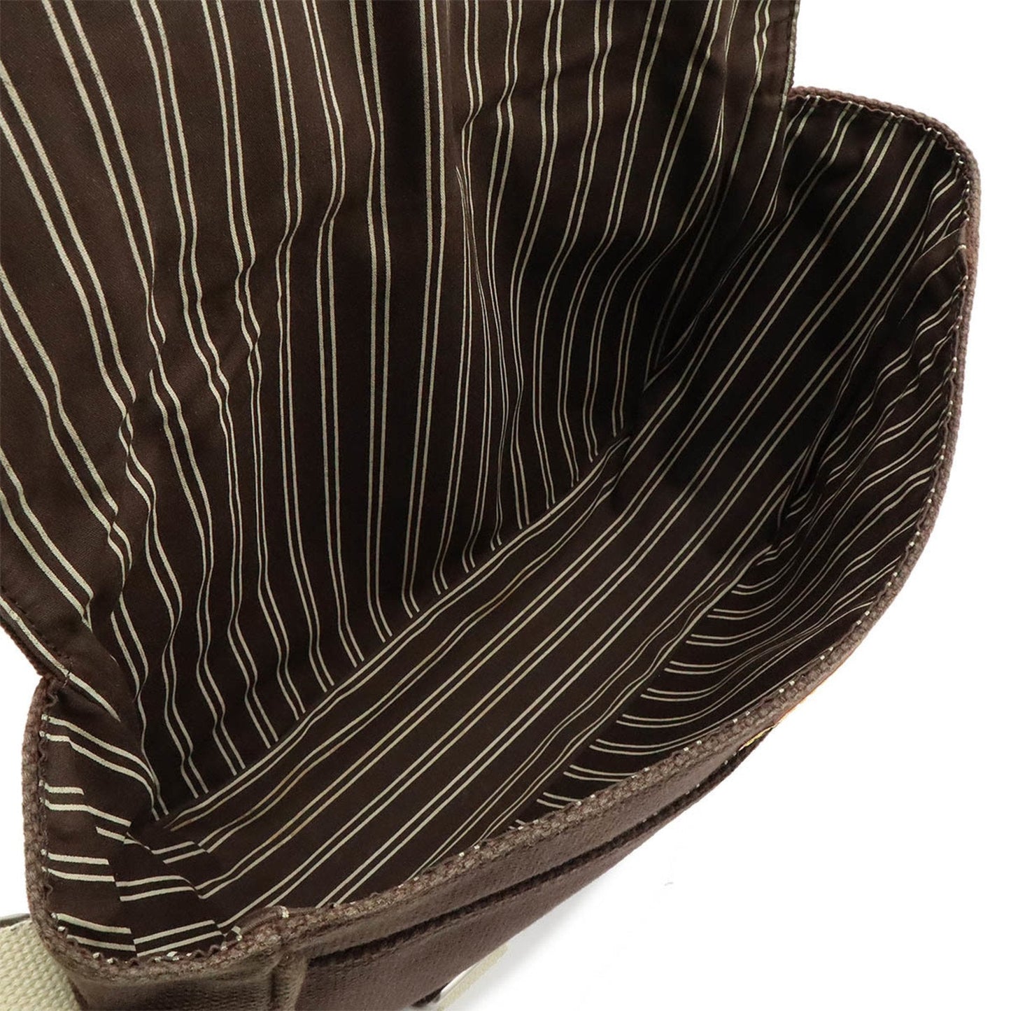 Louis Vuitton Moka Canvas Shoulder Bag