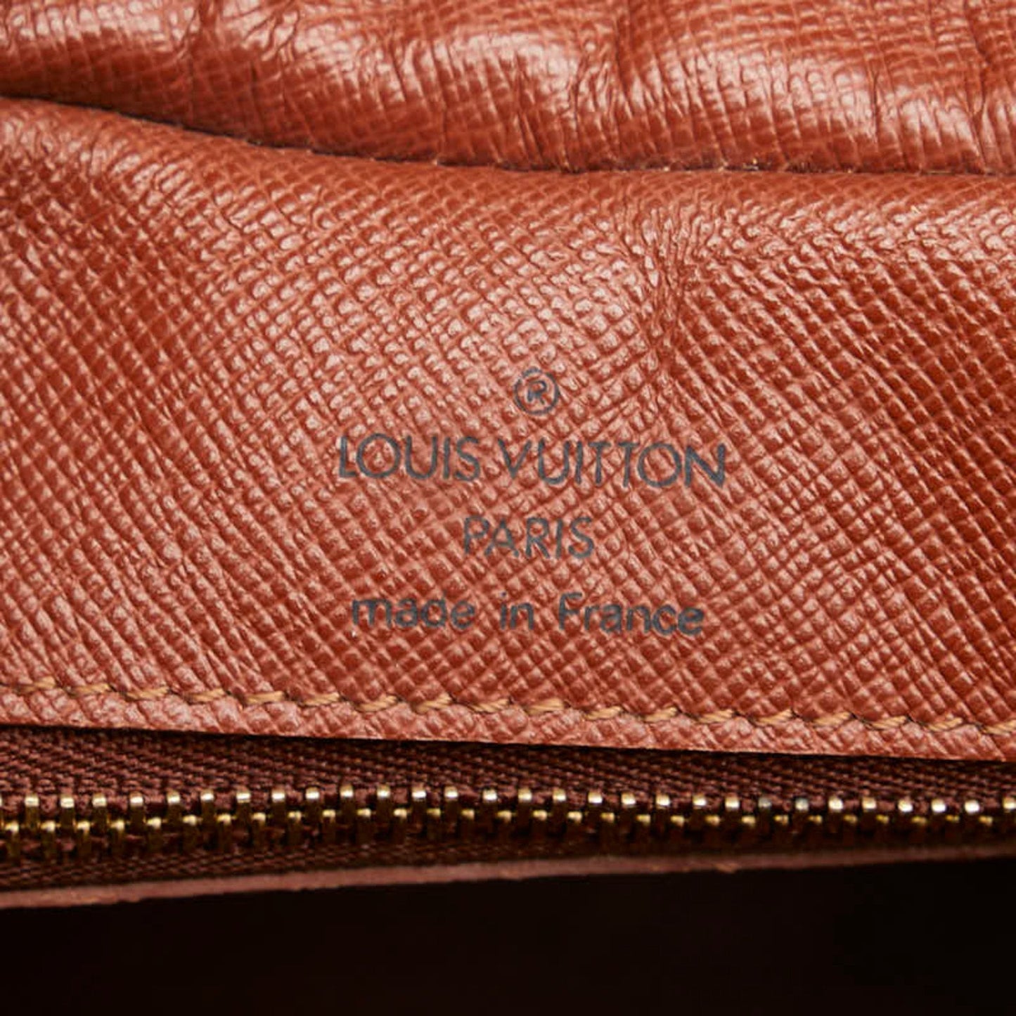 Louis Vuitton Brown Pvc Leather Shoulder Bag