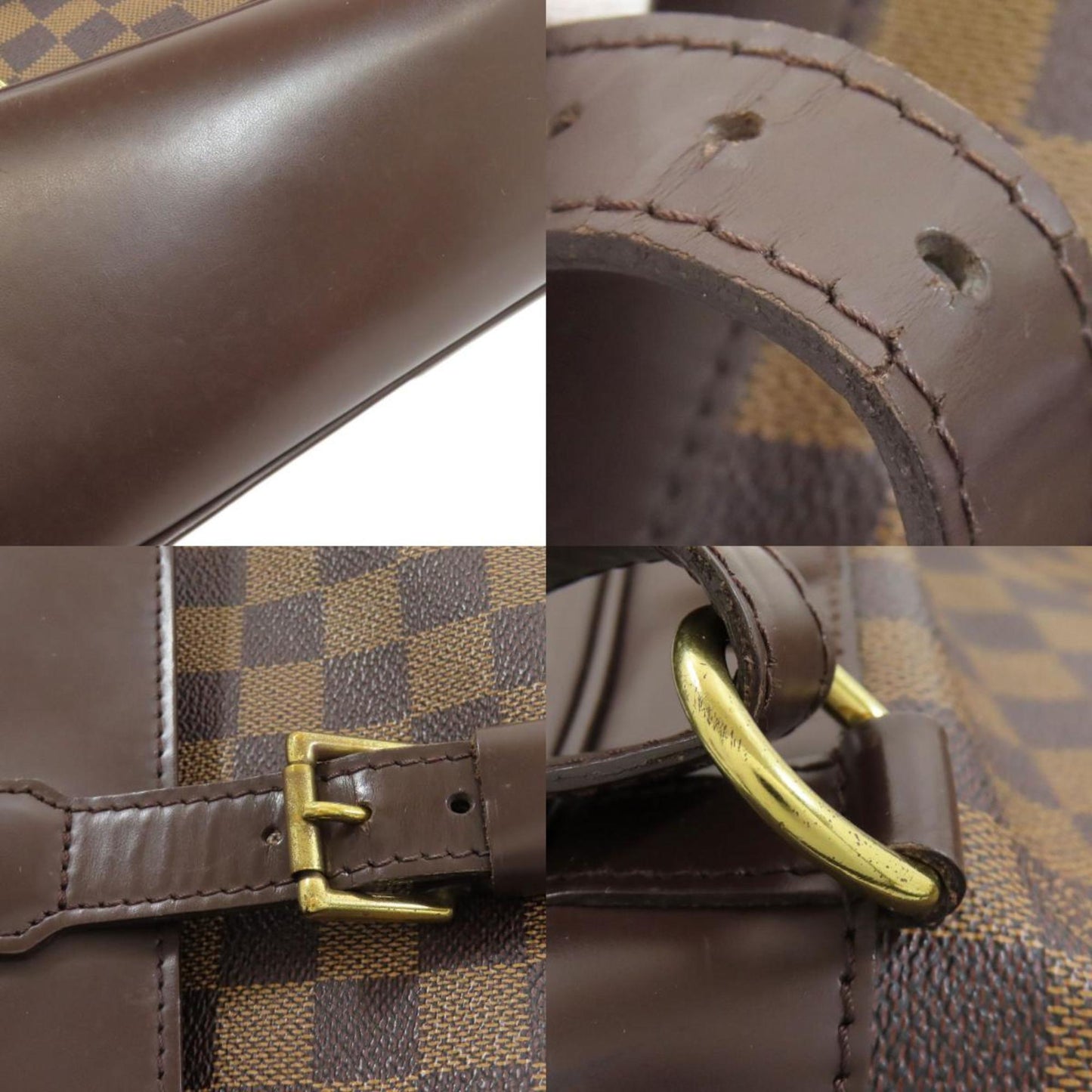 Louis Vuitton Damier Damier Canvas Ebene Damier Canvas Backpack