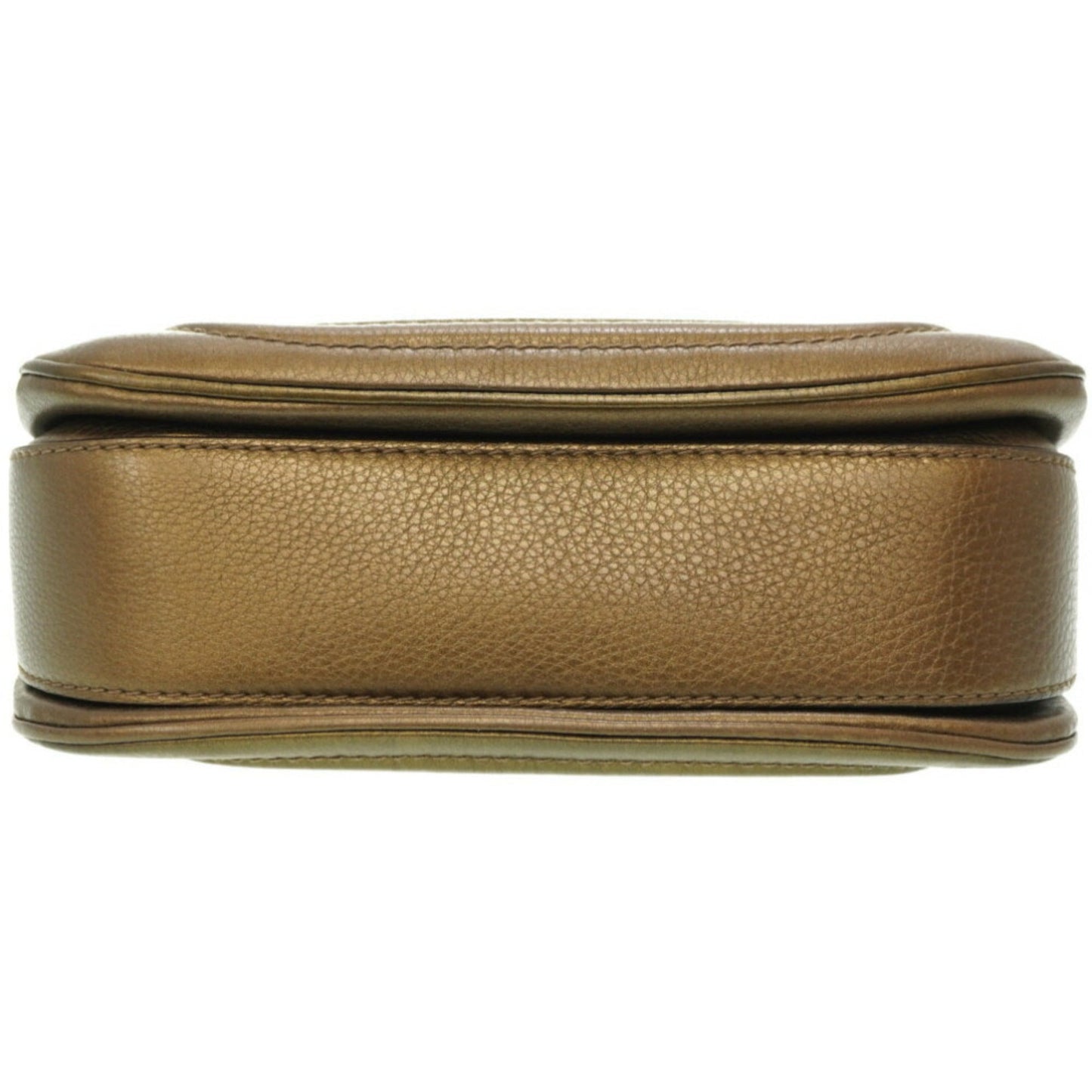 Gucci Gold Leather Handbag