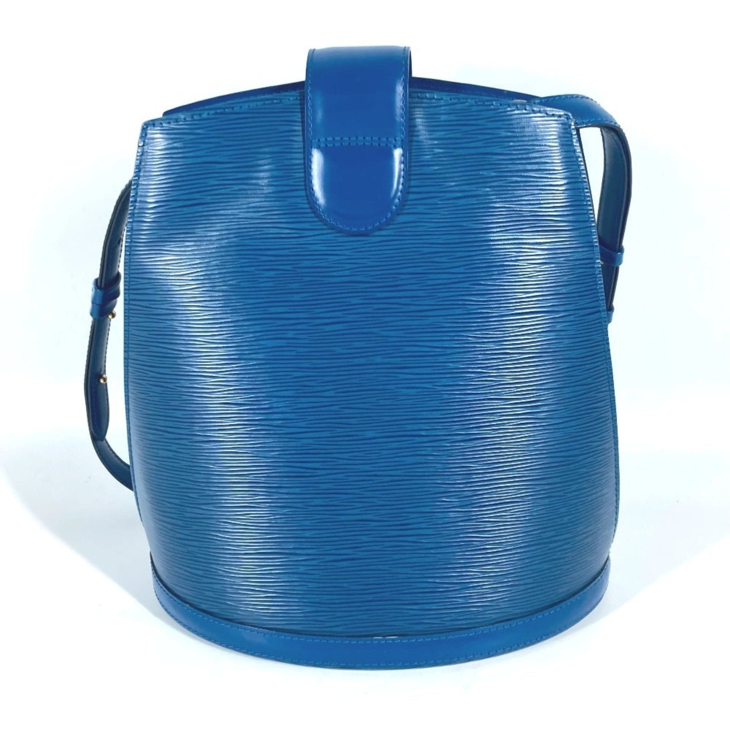 Louis Vuitton Epi Blue Toledo Blue Epi Leather Shoulder Bag