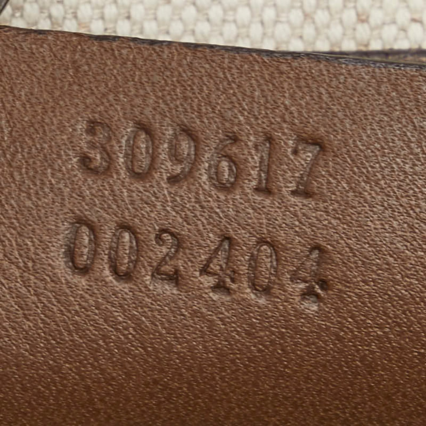 Gucci Beige Brown Pvc Leather Handbag Shoulder Bag