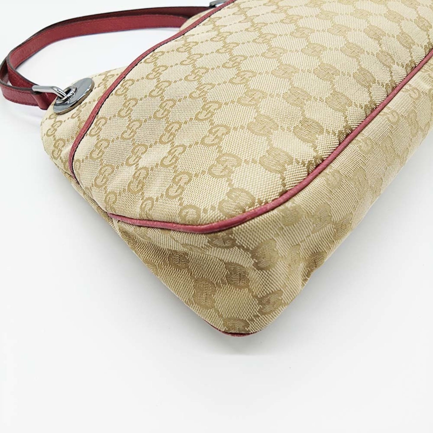 Gucci Brown Gg Canvas Shoulder Bag