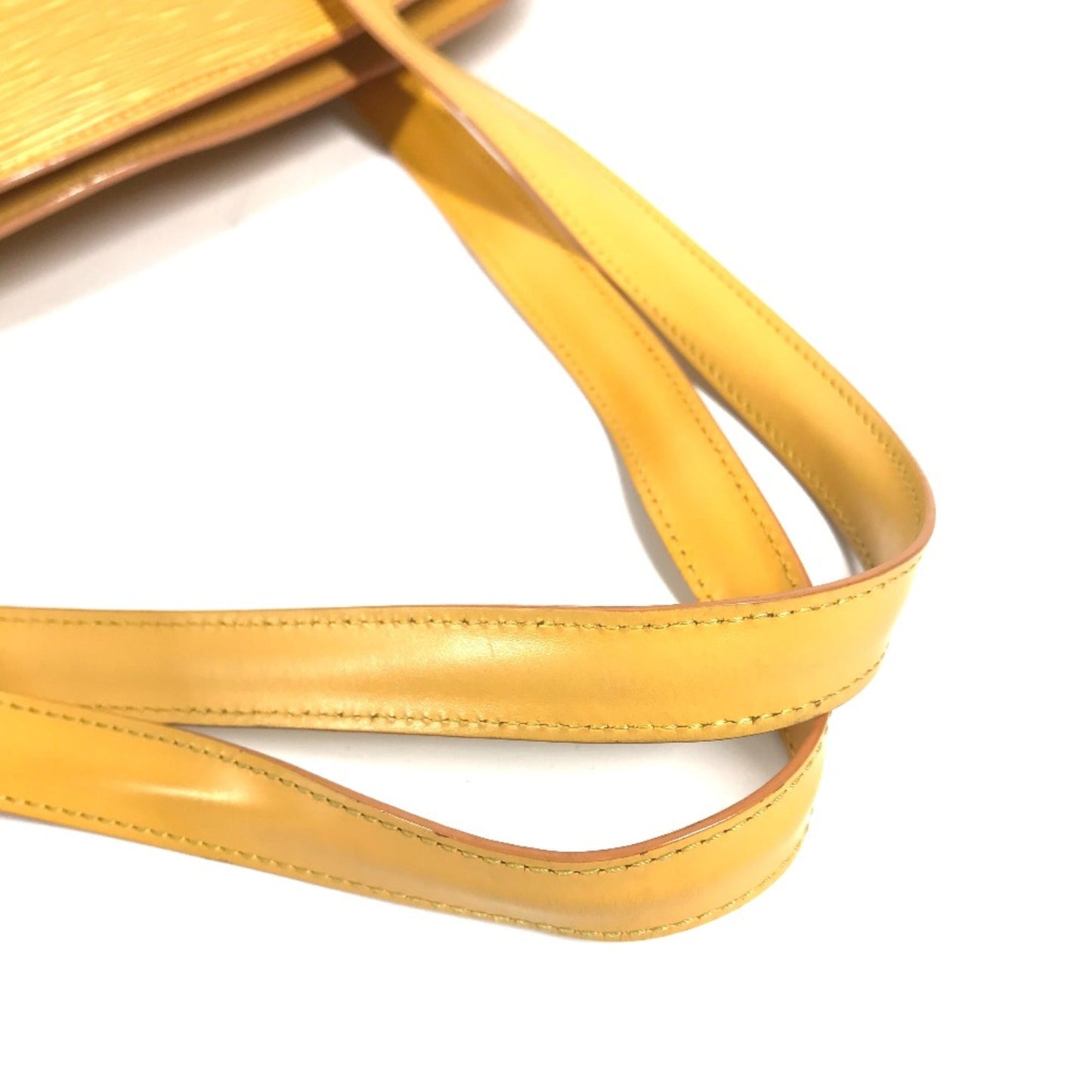 Louis Vuitton Yellow Leather Shoulder Bag